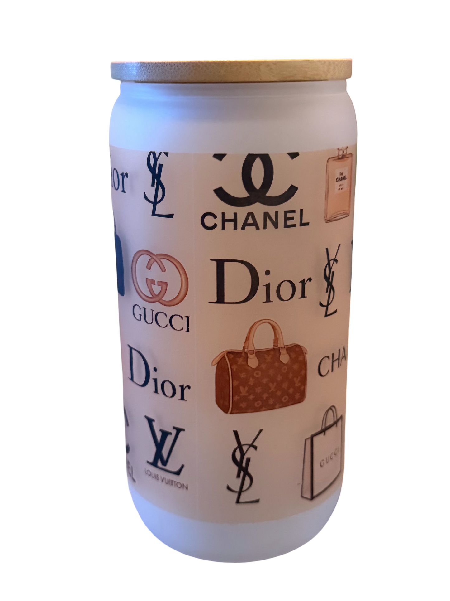 Luxe Co. By M.E. - 16oz Designer Dreams – Frosted Tumbler