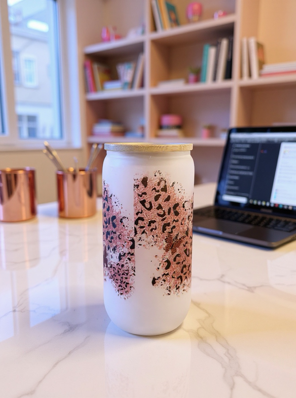 Luxe Co. By M.E. - 16oz - Boss Babe – Luxe Frosted Glass Tumbler