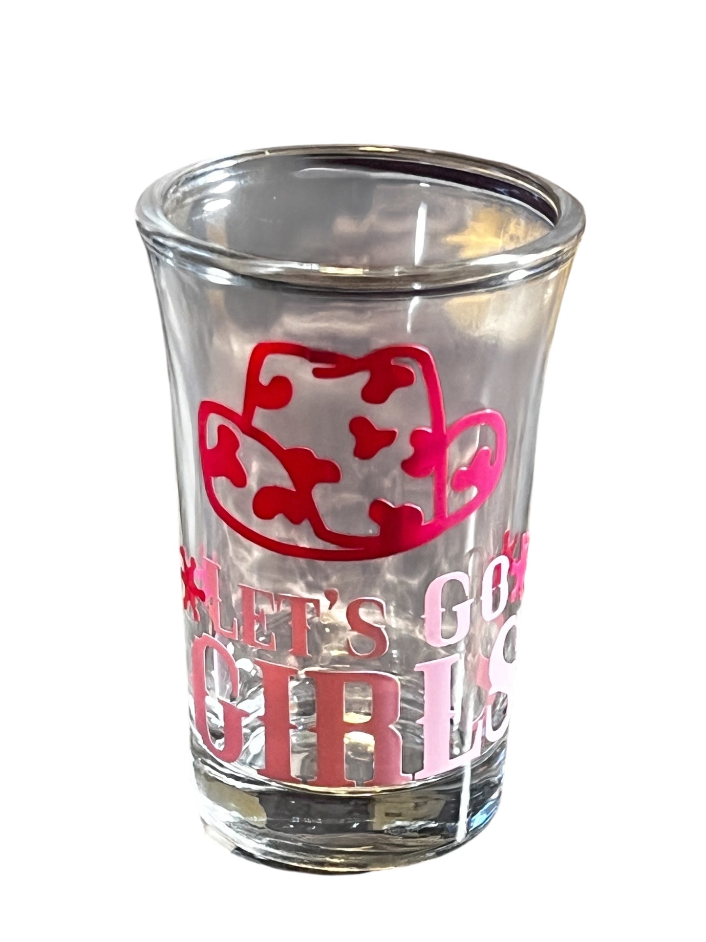 1.5 oz Luxe Co. By M.E. - Cowgirl Hat - Let’s Go Girl Shot Glass