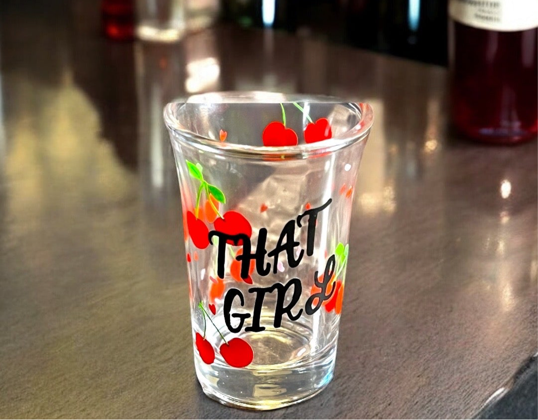 1.5 Oz - Luxe Co. By M.E. - That Girl Shot Glass - LIMITED EDITION