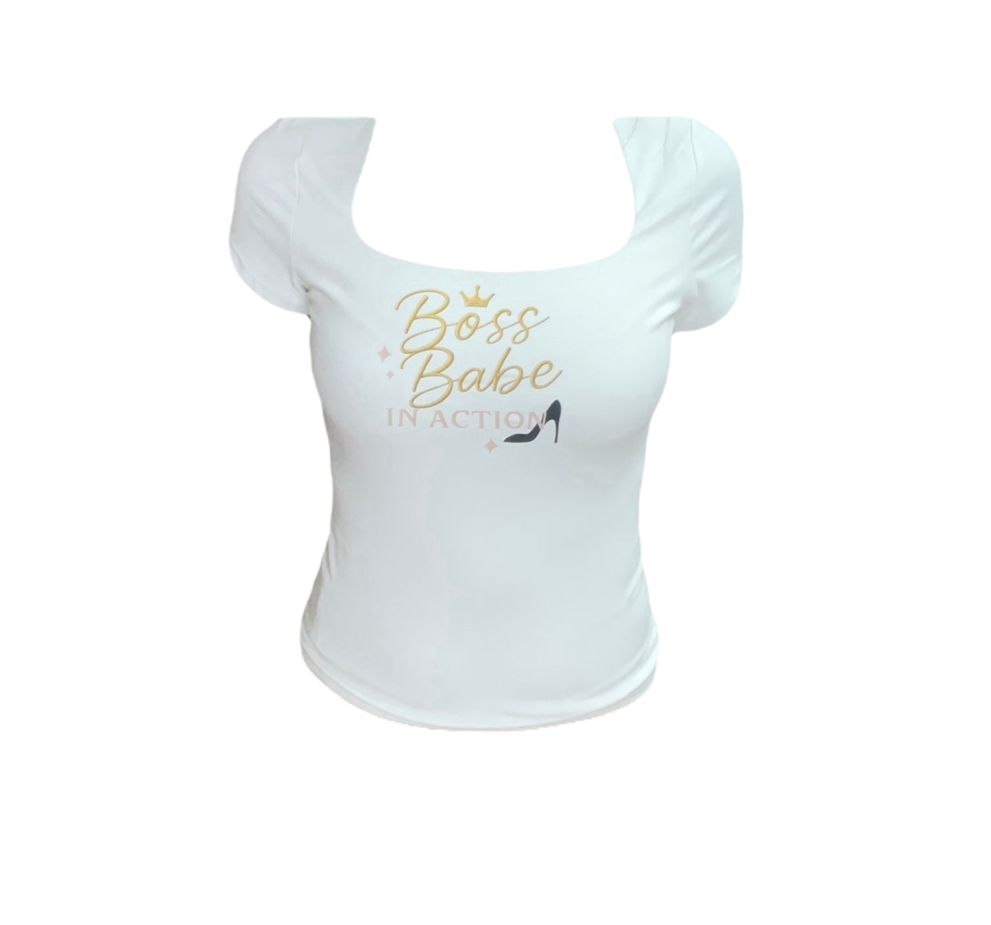 Luxe Co. By M.E. - “Boss Babe In Action” T-Shirt