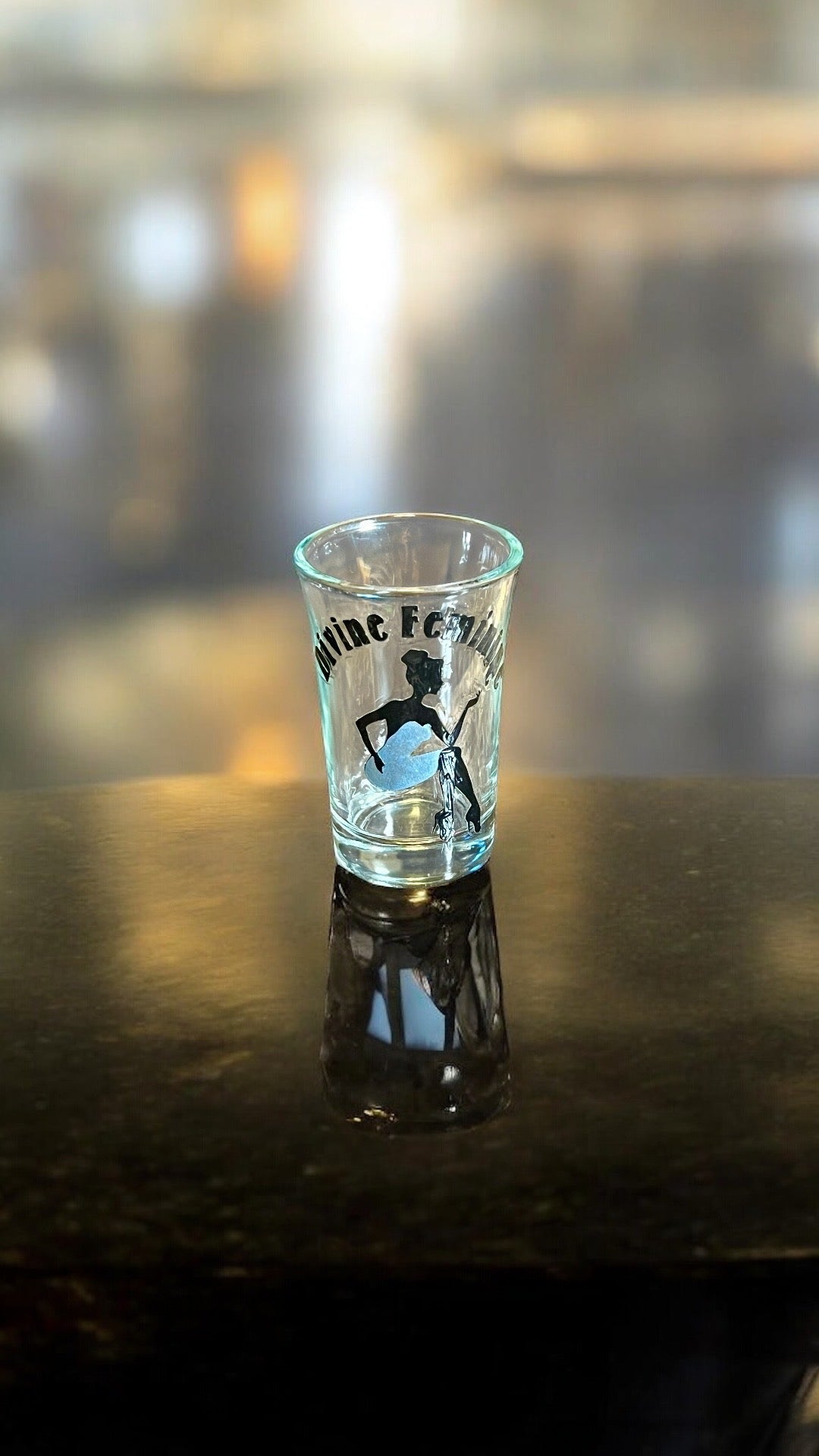 Luxe Co. By M.E.- Divine Feminine Shot Glass - THICK COATED