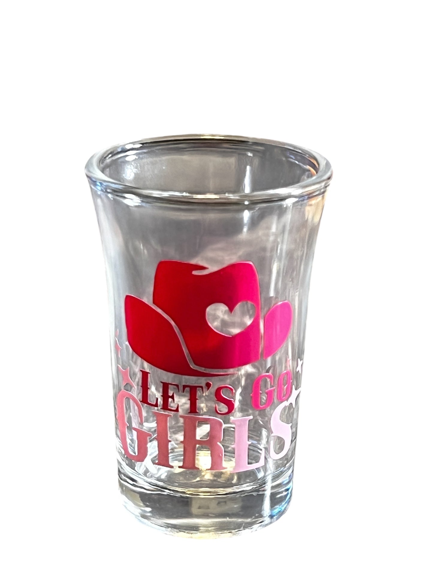 1.5 oz - Luxe Co. By M.E. Cowgirls - Let’s Go Shot Glasses
