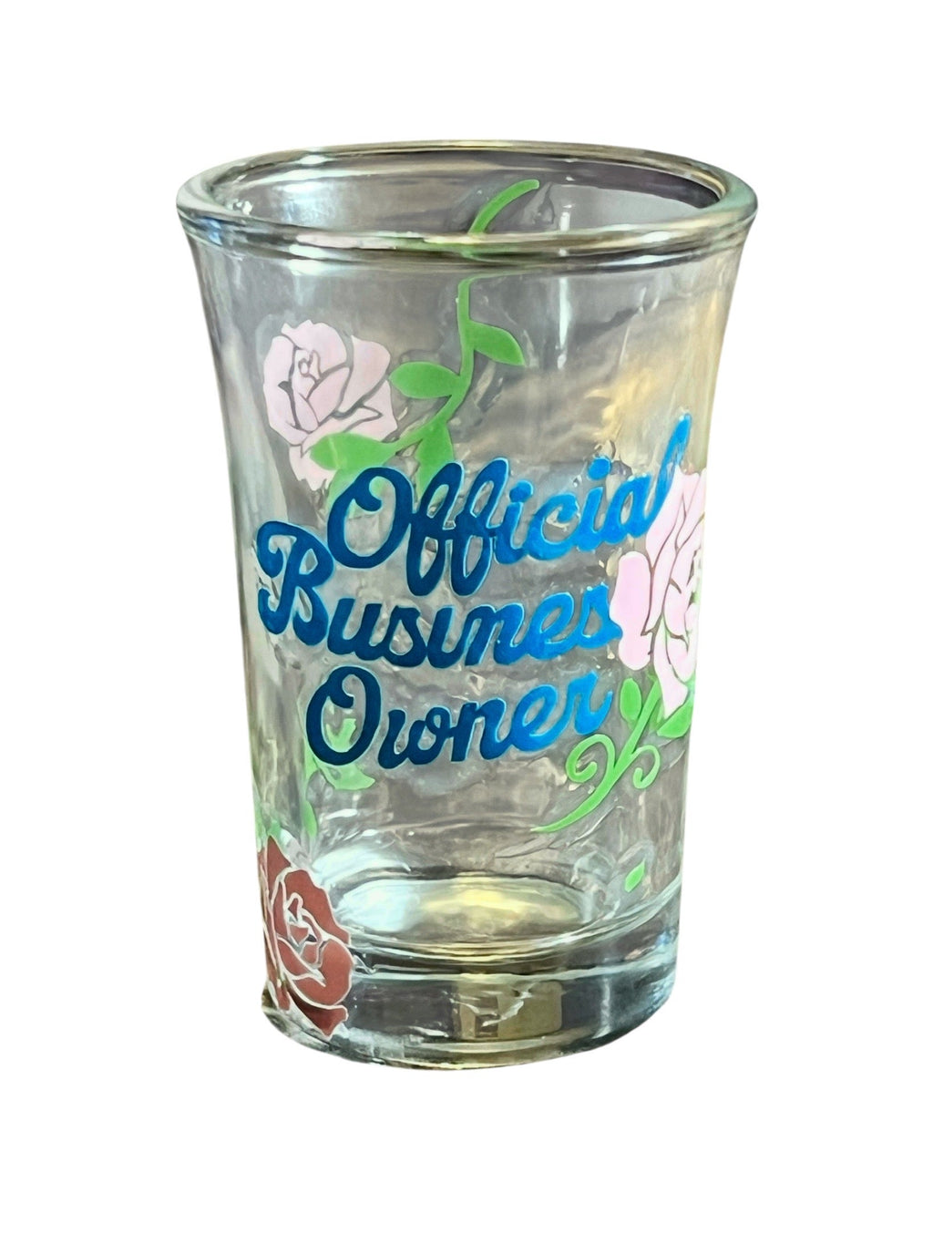 1.5 oz - Luxe Co. By M.E. - Official Business Owner Shot Glass - THICK COATED