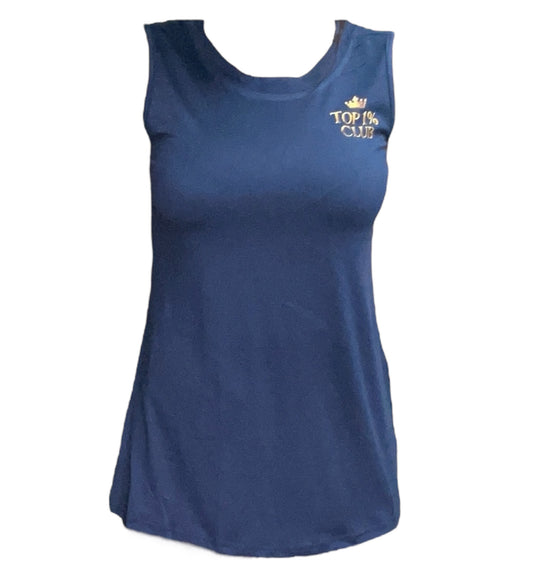 Luxe Co. By Me. — “ Top 1% Club” Sleeveless Tank Tops
