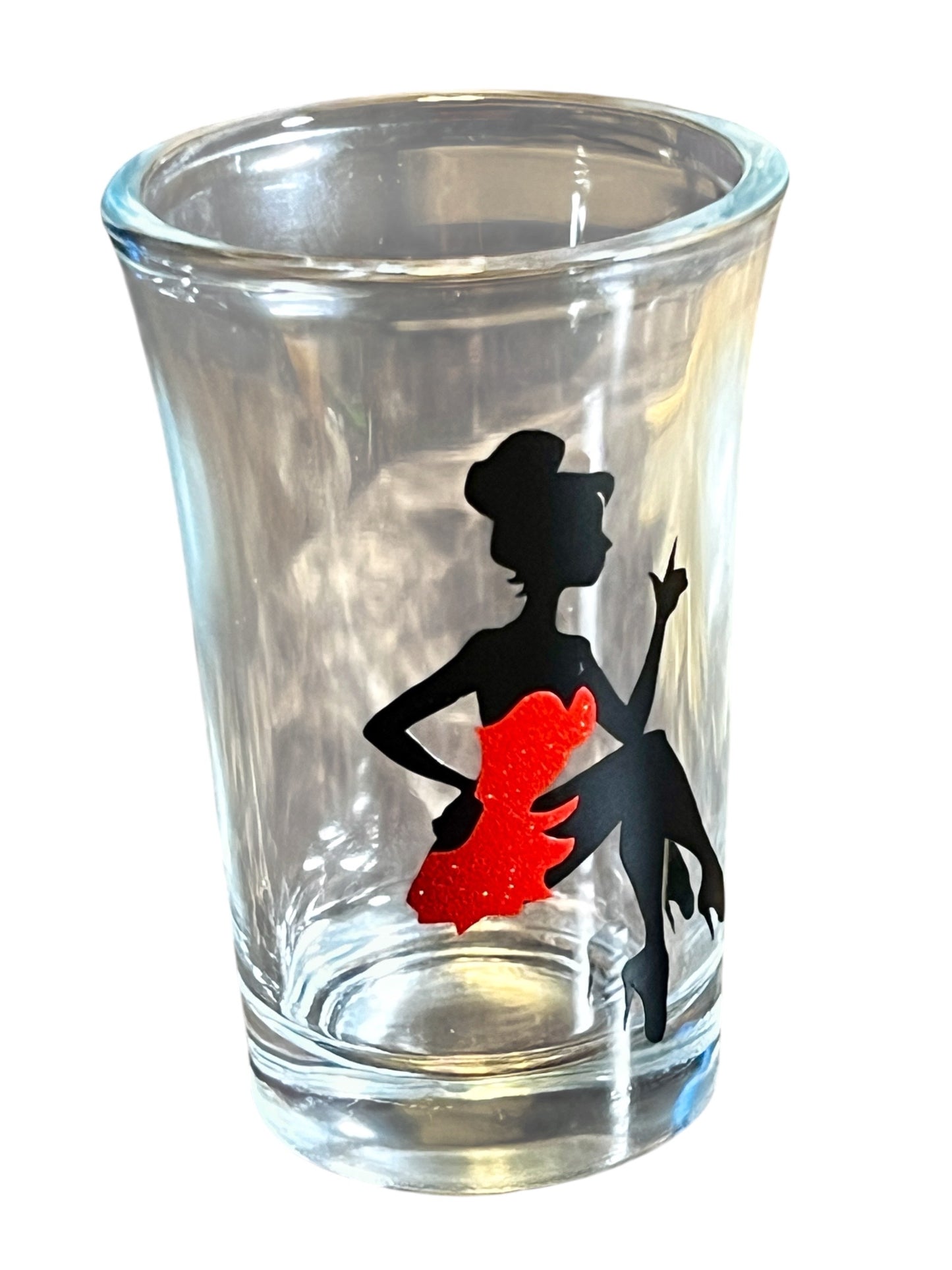1.5 Oz - Luxe Co. By M.E. Red Hot Energy Shot Glass