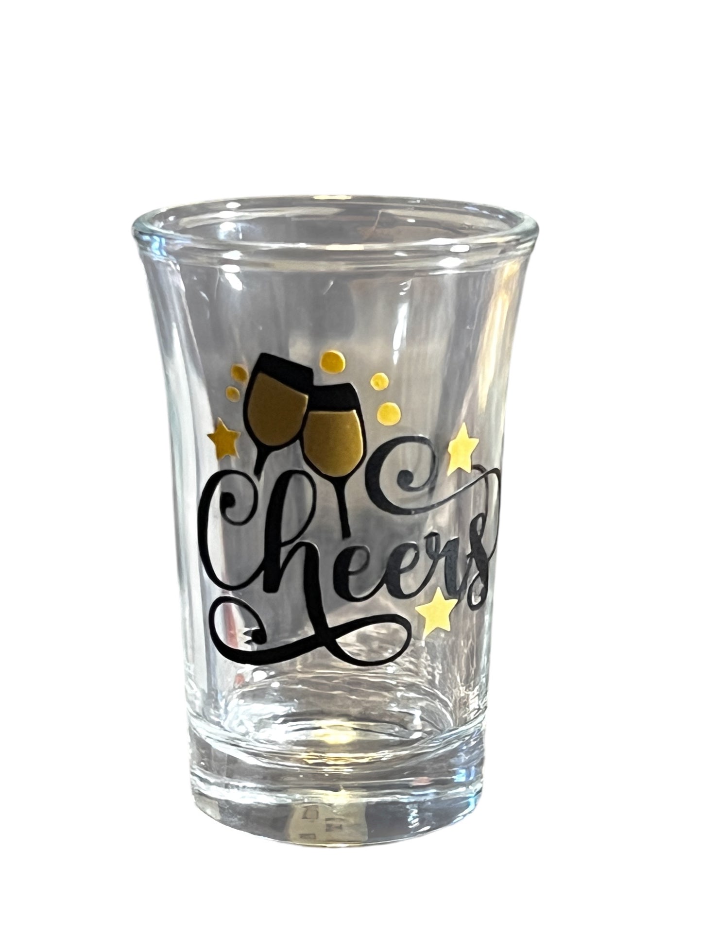 1.5 oz Luxe Co. By M.E. - Cheers Shot Glass