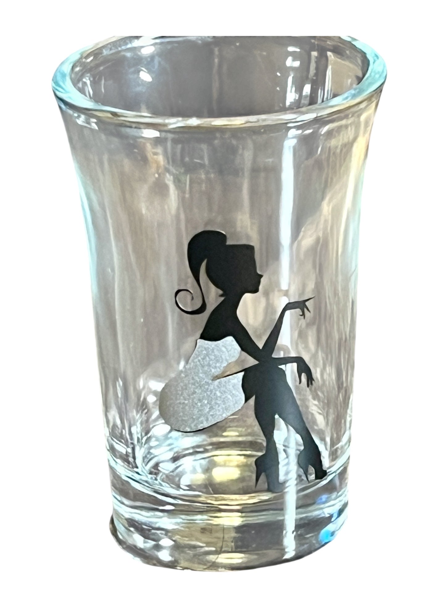 1.5 Oz - Luxe Co. by M.E. - “Power In Heels” Shot Glass (Set of 2)